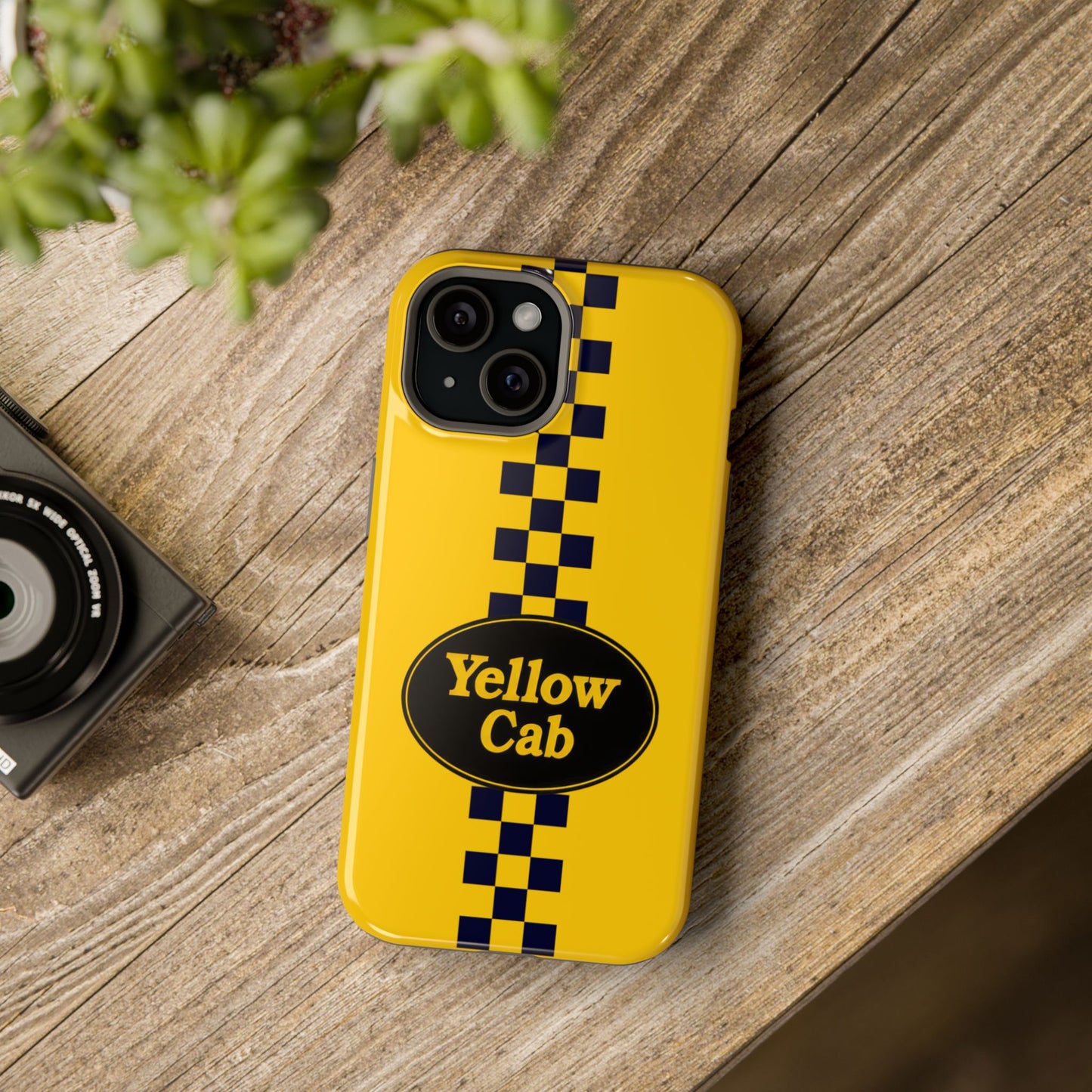 Yellow Cab Magnetic Phone Cases, Taxi Driver