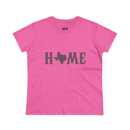 Texas Home Women's Midweight Cotton Tee