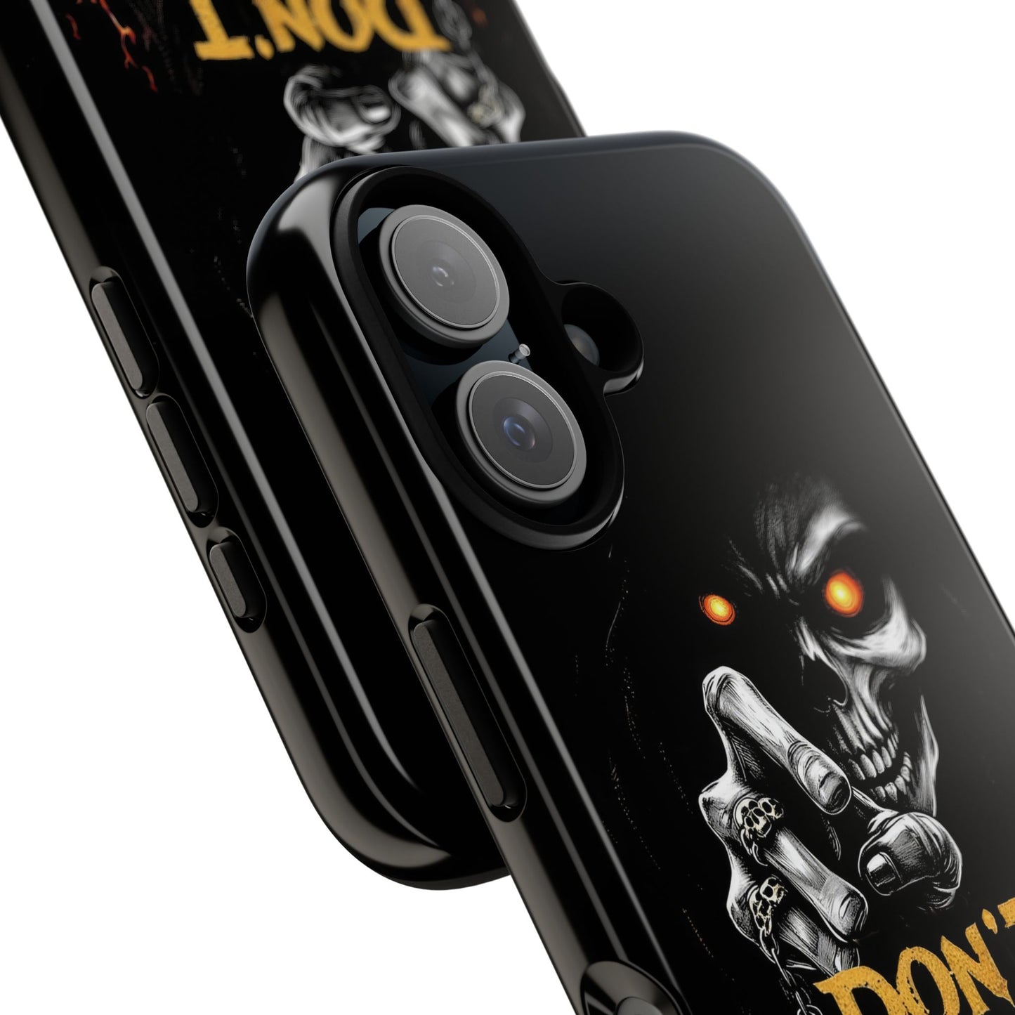 Skull iPhone Tough Cases, Don't Touch My Phone