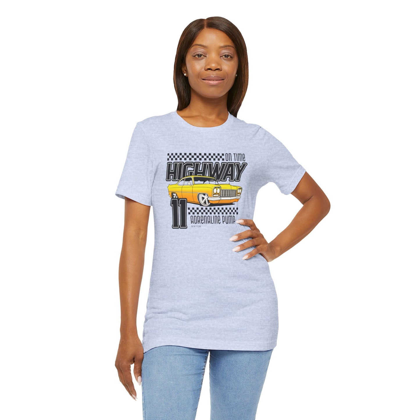 On Time Highway Adrenaline Pump Unisex Jersey Short Sleeve Tee