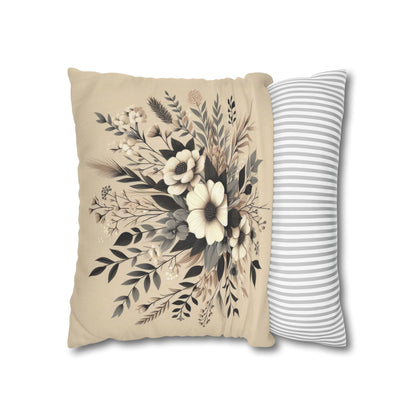 Autumn's Embrace Spun Polyester Square Pillowcase