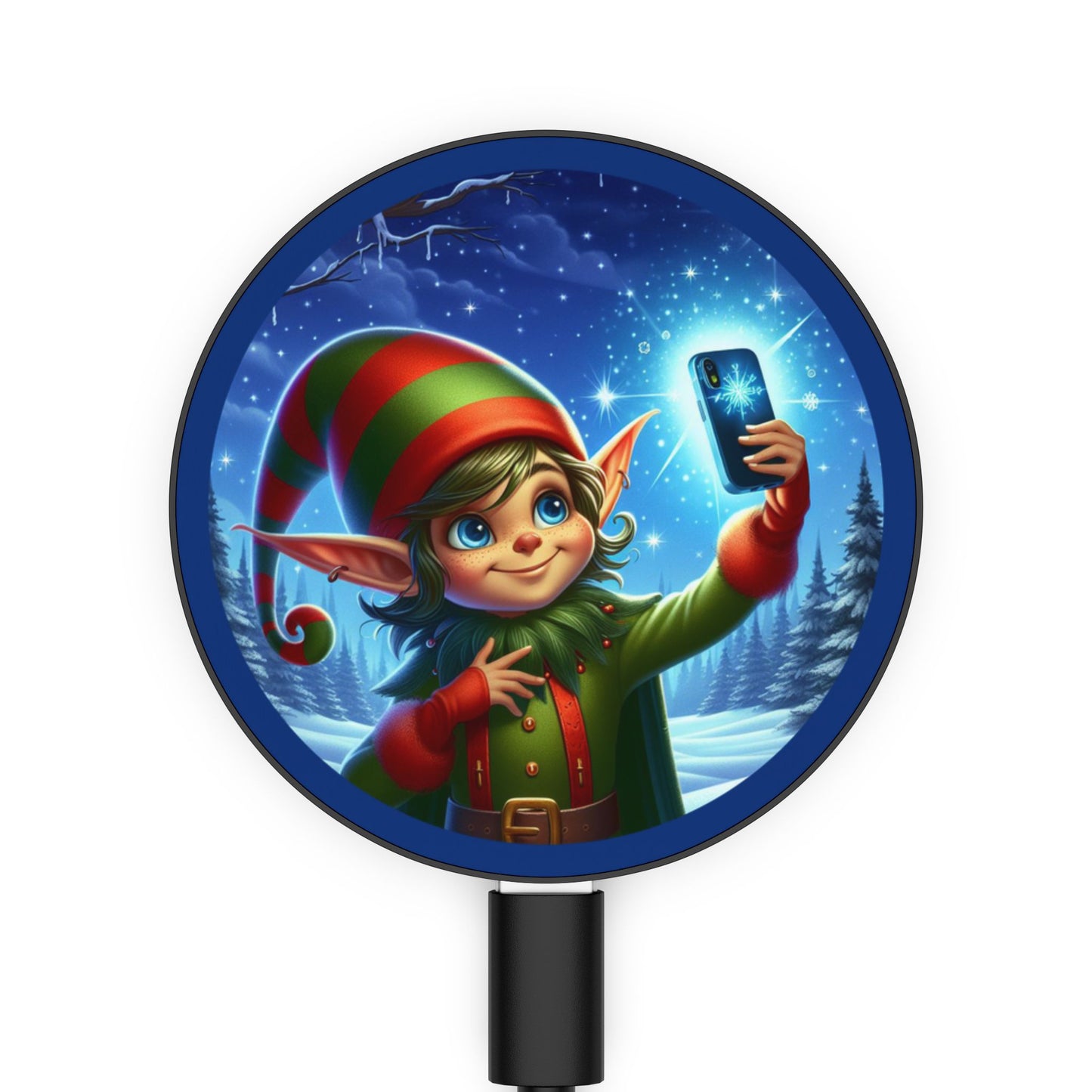 Elf On The Selfie Magnetic Induction Charger