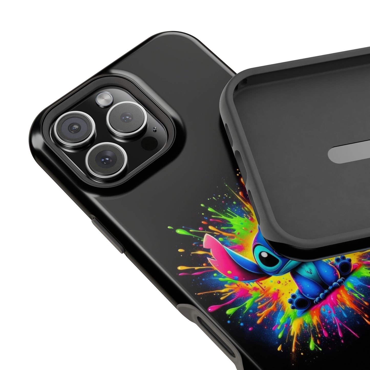 Colorful Cartoon Phone Case, Magnetic Tough Cover