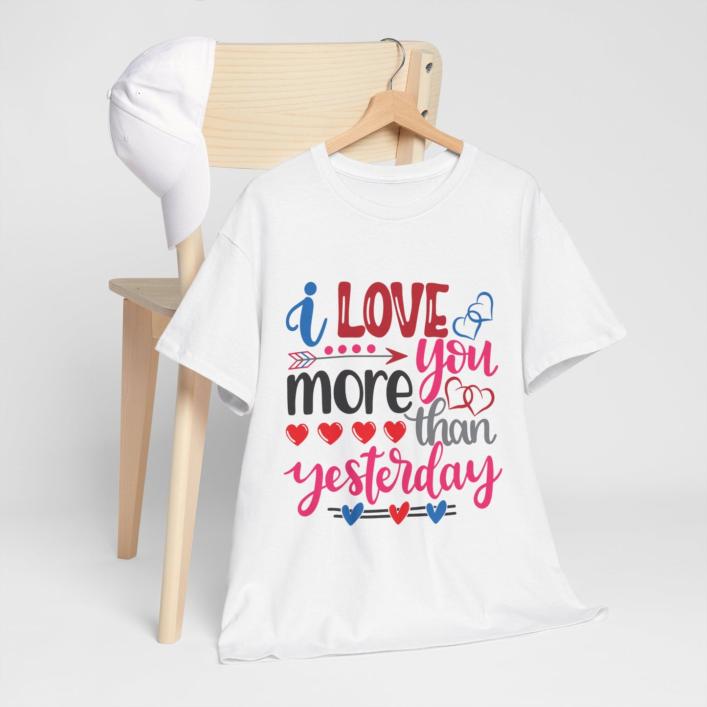 I Love You More Than  Tee, Anniversary Gift Shirt