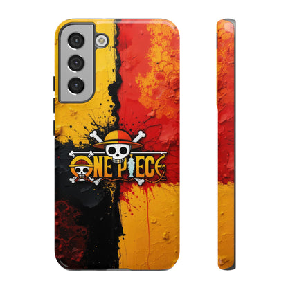 One Piece Samsung Tough Phone Case, Anime Vibrant Design