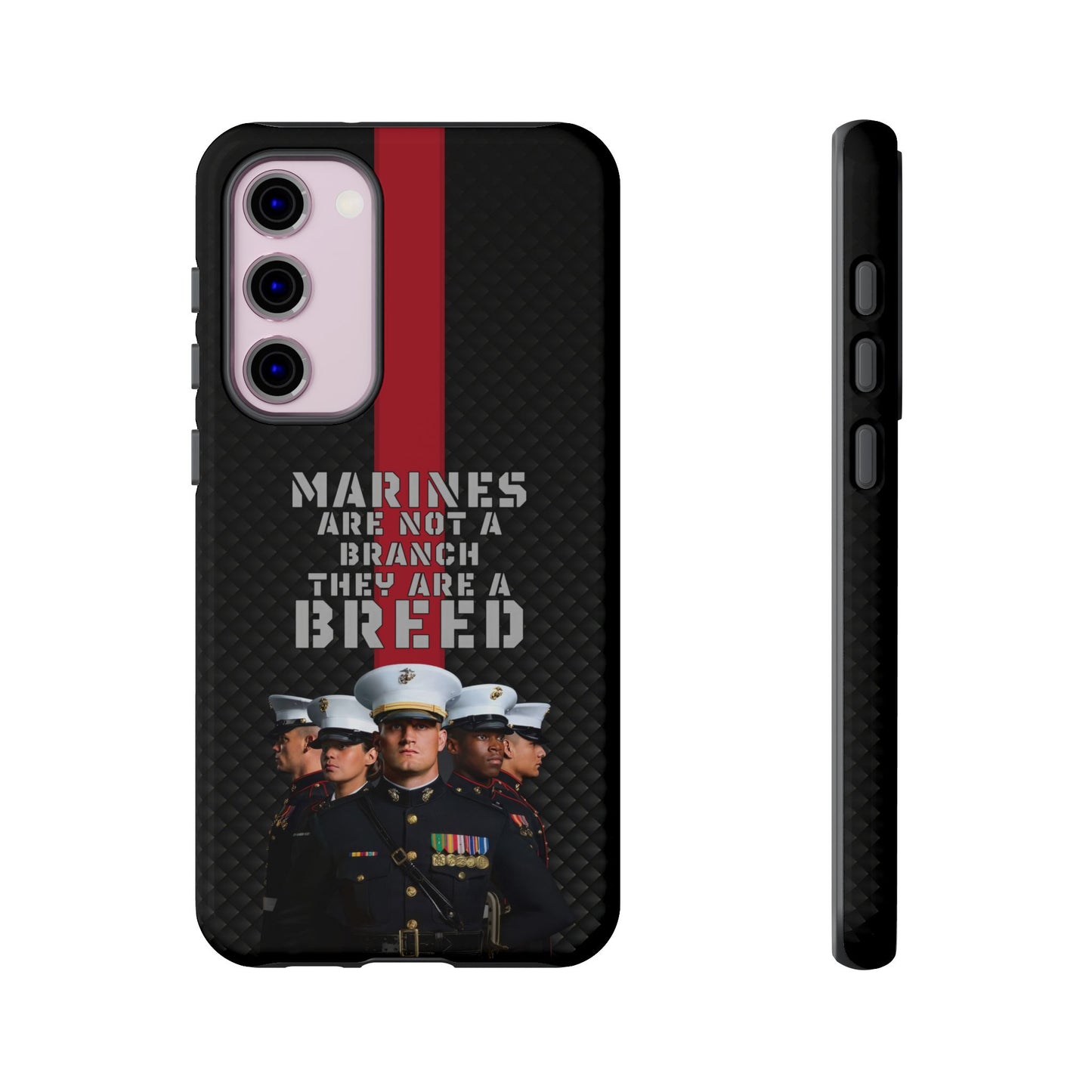 Marine Corps Samsung Tough Phone Case - Proud Military Supporter