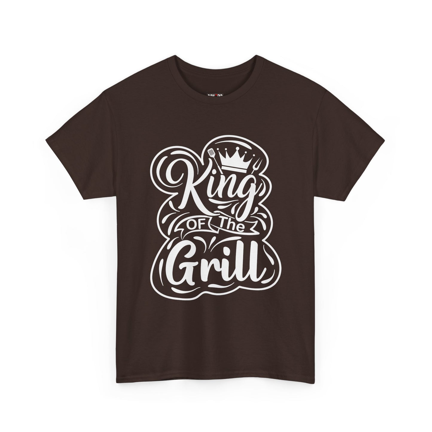 King of the Grill Heavy Cotton Tee - Perfect Gift for BBQ Lovers