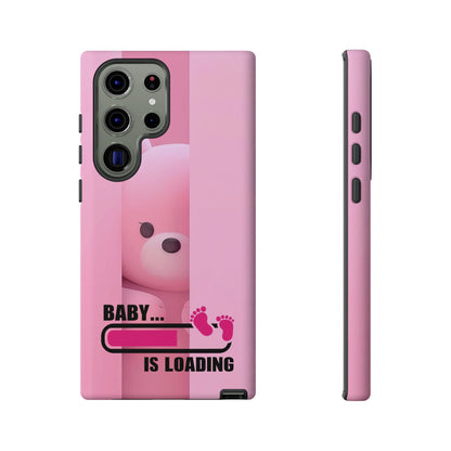 Cute Baby Loading Tough Case - Expecting Parents Accessory