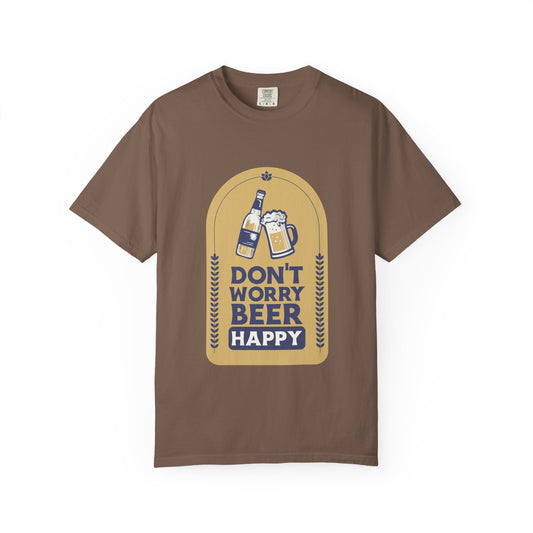 Beer Happy Unisex T-shirt - Funny Beer Tee