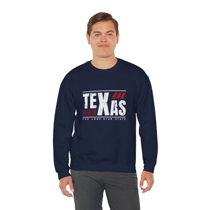Texas Pride Unisex Heavy Blend™ Crewneck Sweatshirt - The Lone Star State