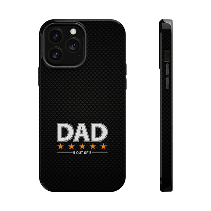 Dad 5 Out of 5 Stars Magnetic Phone Case