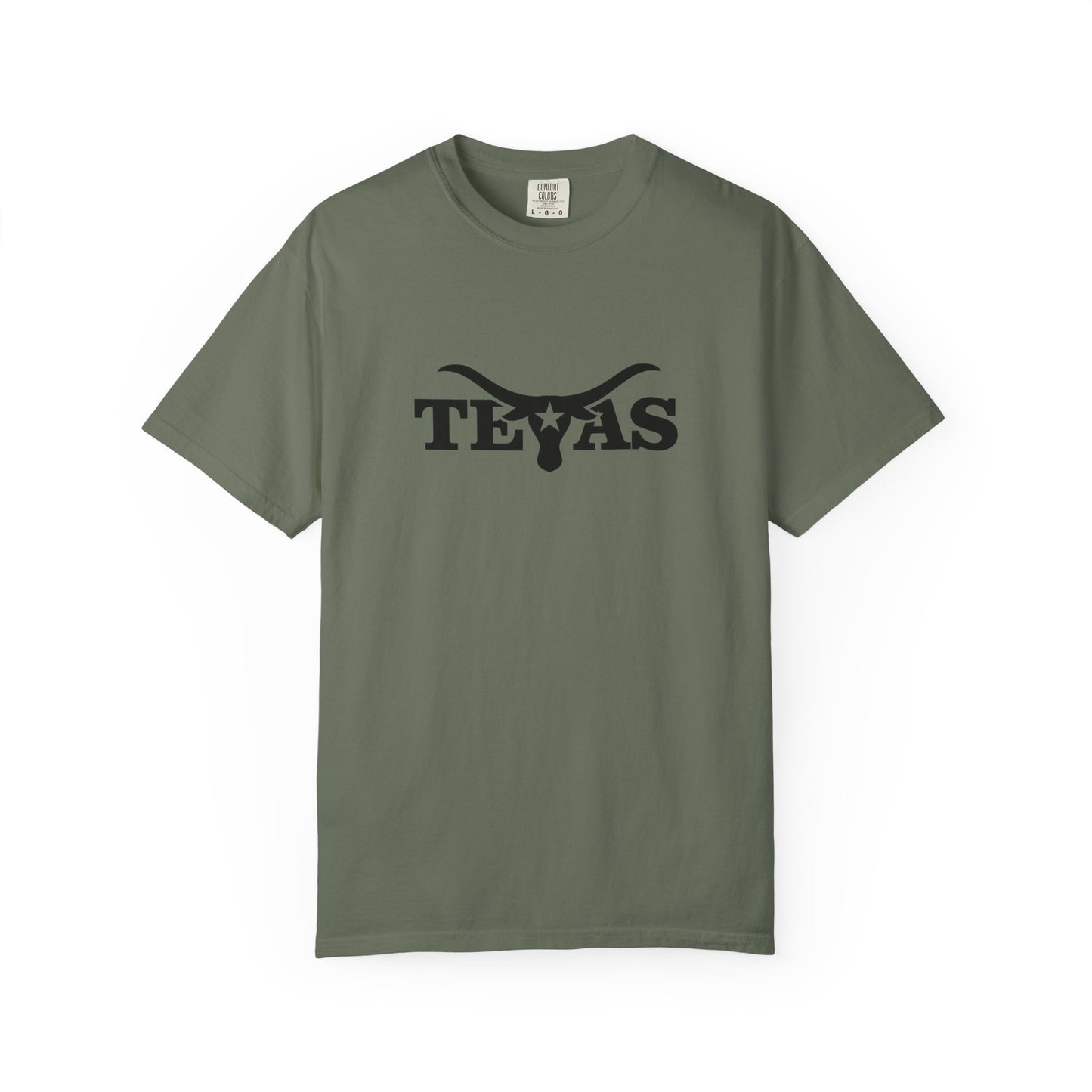 Texas Unisex Garment-Dyed T-Shirt - Cool Western Vibe for Everyday Wear