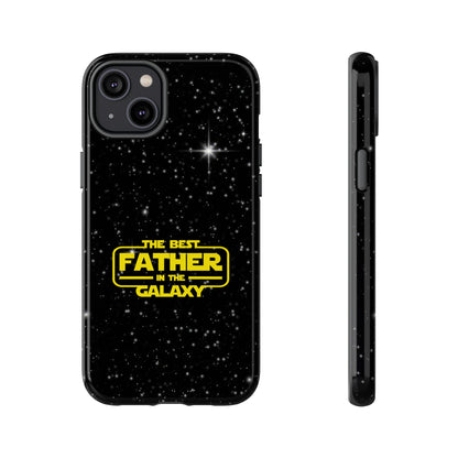 Galaxy-Themed iPhone Tough Case - Perfect Gift for the Best Father
