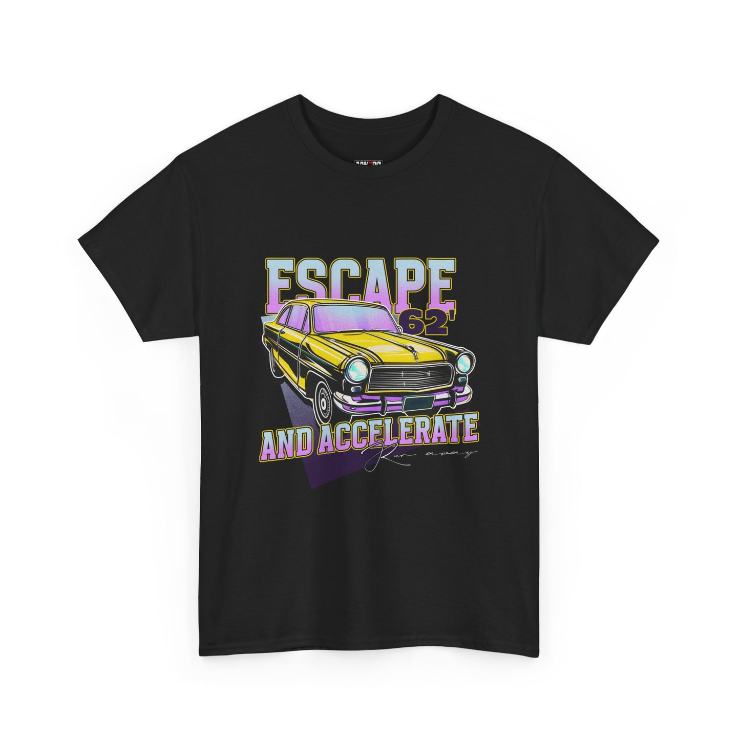 Camiseta de manga corta unisex Escape And Accelerate 