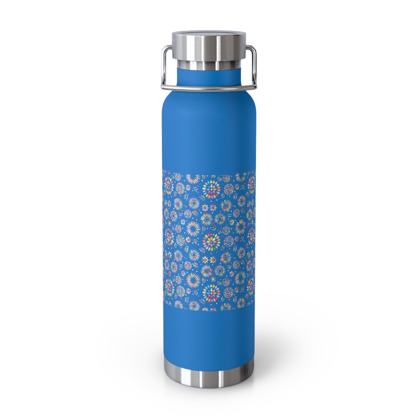 Vibrant Vibes Copper Vacuum Insulated Bottle, 22oz