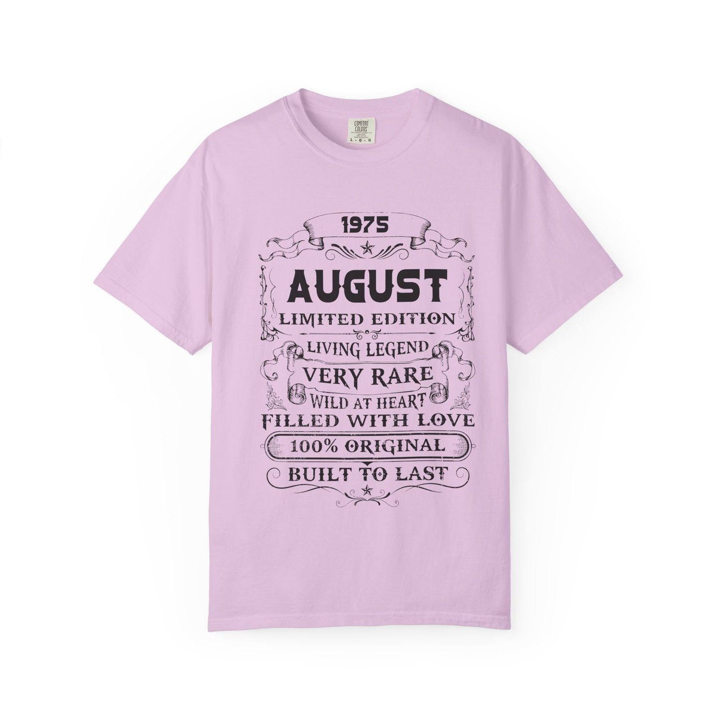 Vintage Typography Tee - Living Legend Birthday T-Shirt