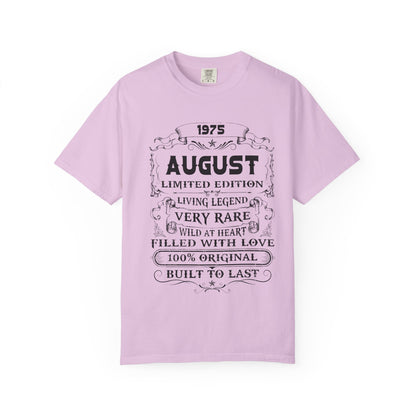 Vintage Typography Tee - Living Legend Birthday T-Shirt