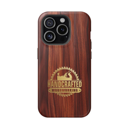 Woodworking Logo Magnetic iPhone Case