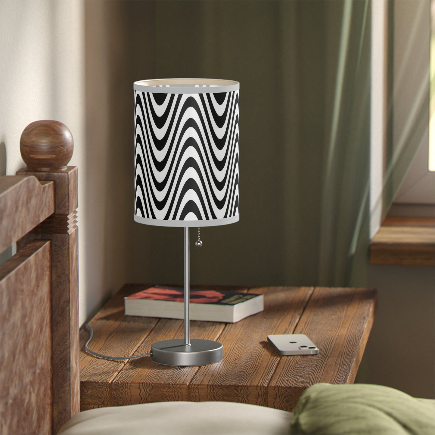 Dual Harmony Lamp on a Stand, US|CA plug / White