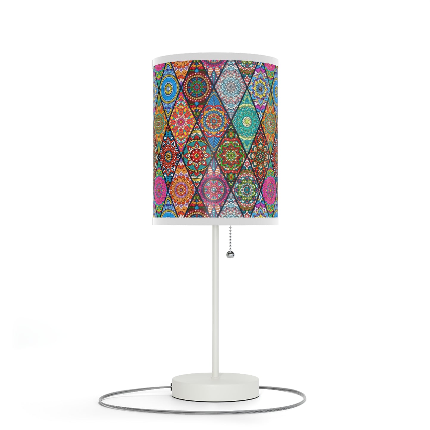 Mandala Argyle Lamp on a Stand, US|CA plug