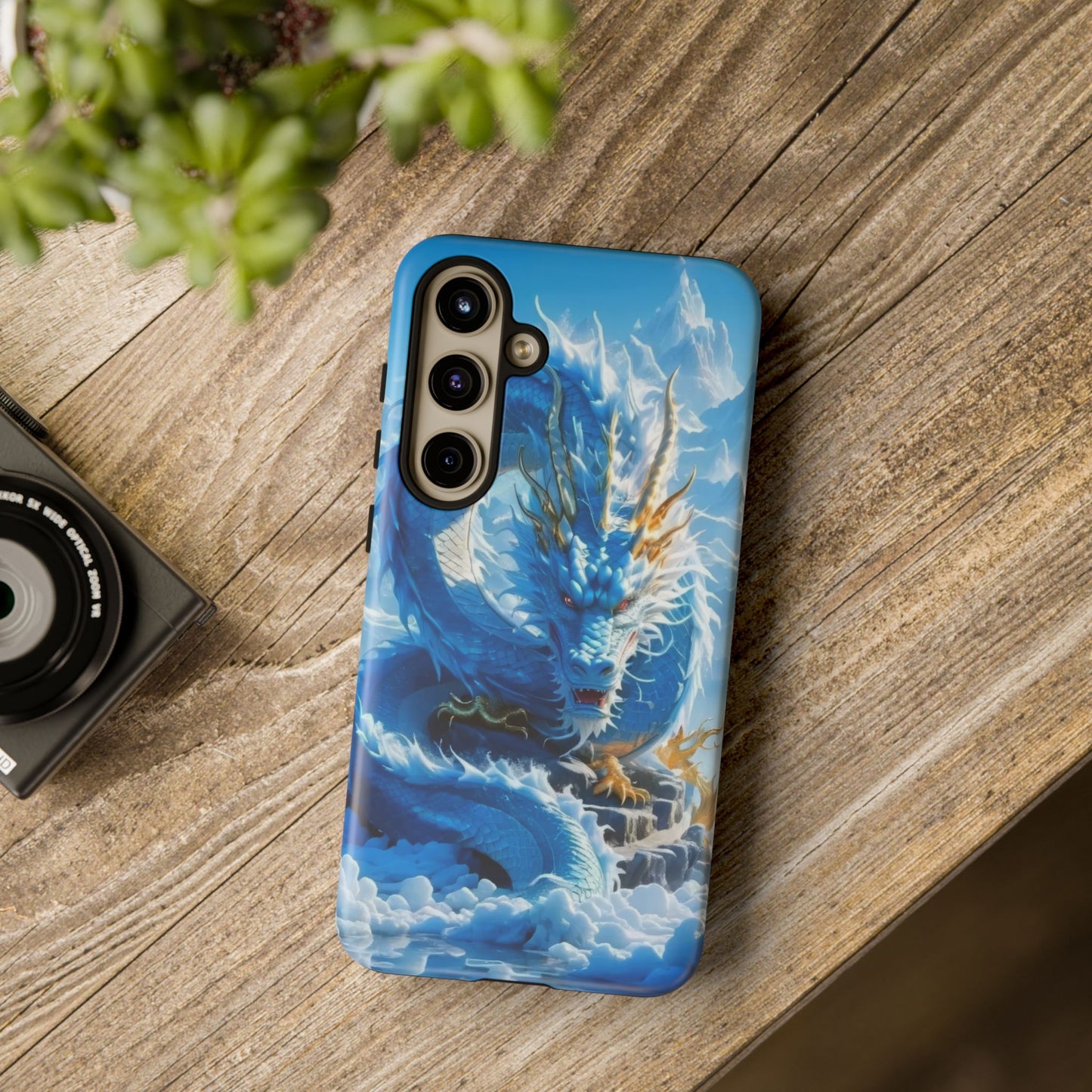 Ice Dragon Samsung Phone Case Fantasy Phone Cover