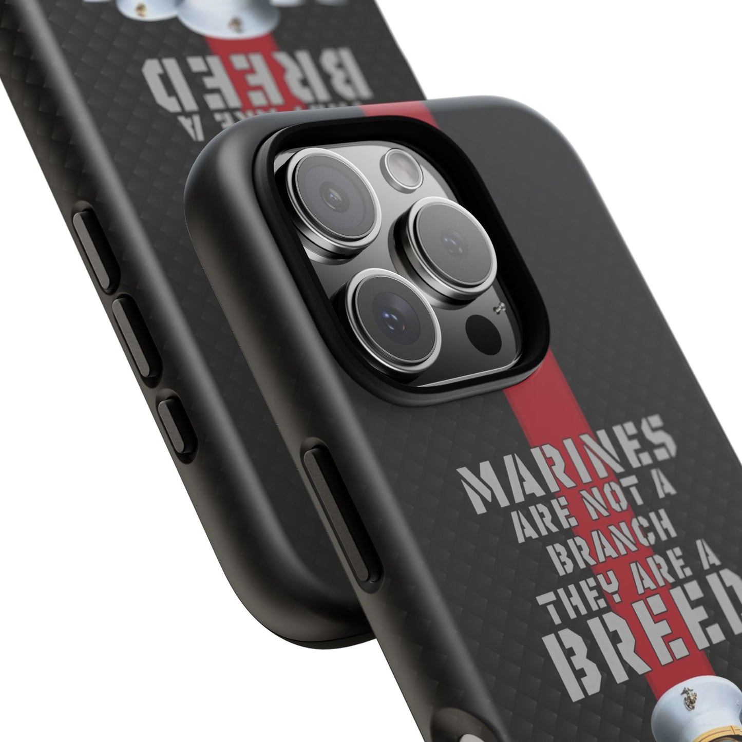 Marine Corps Tough iPhone Case - Proud Military Supporter
