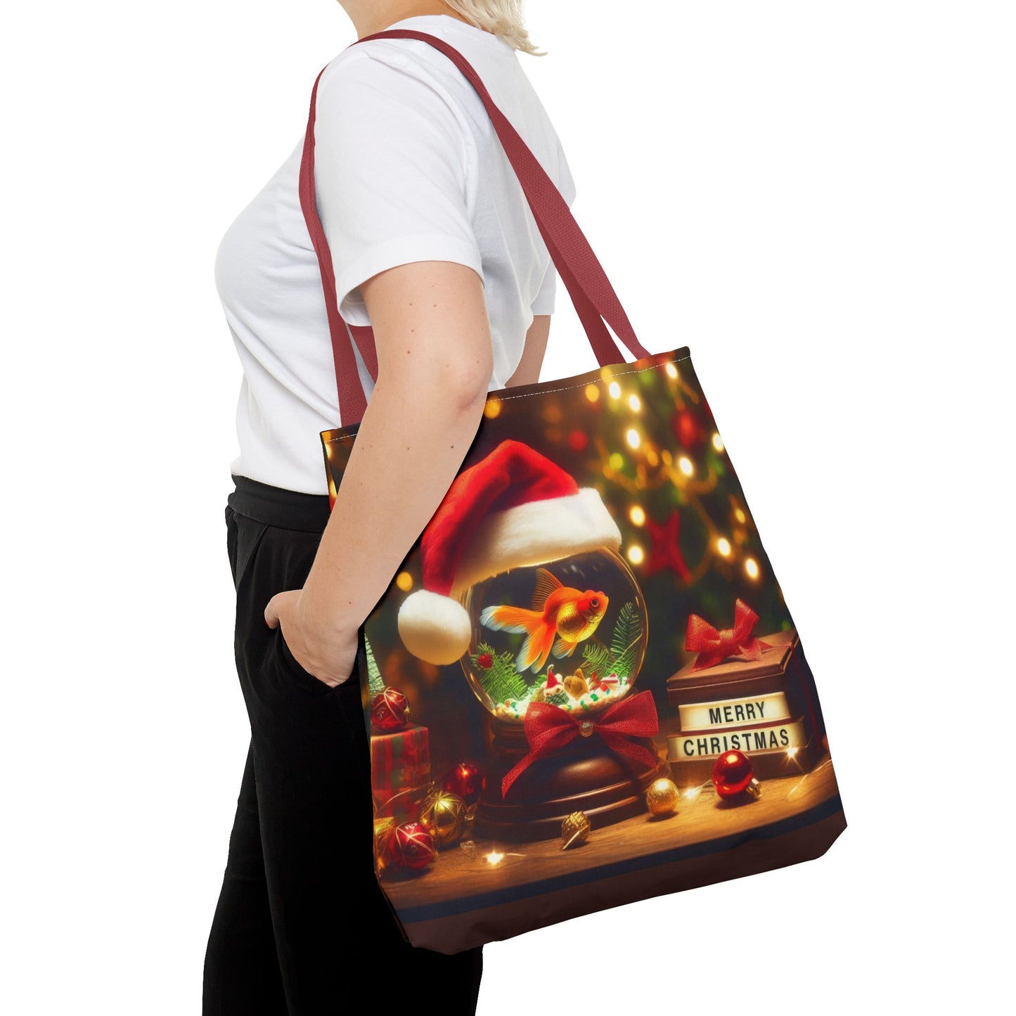 Merry Fin-tastic WishesTote Bag (AOP)