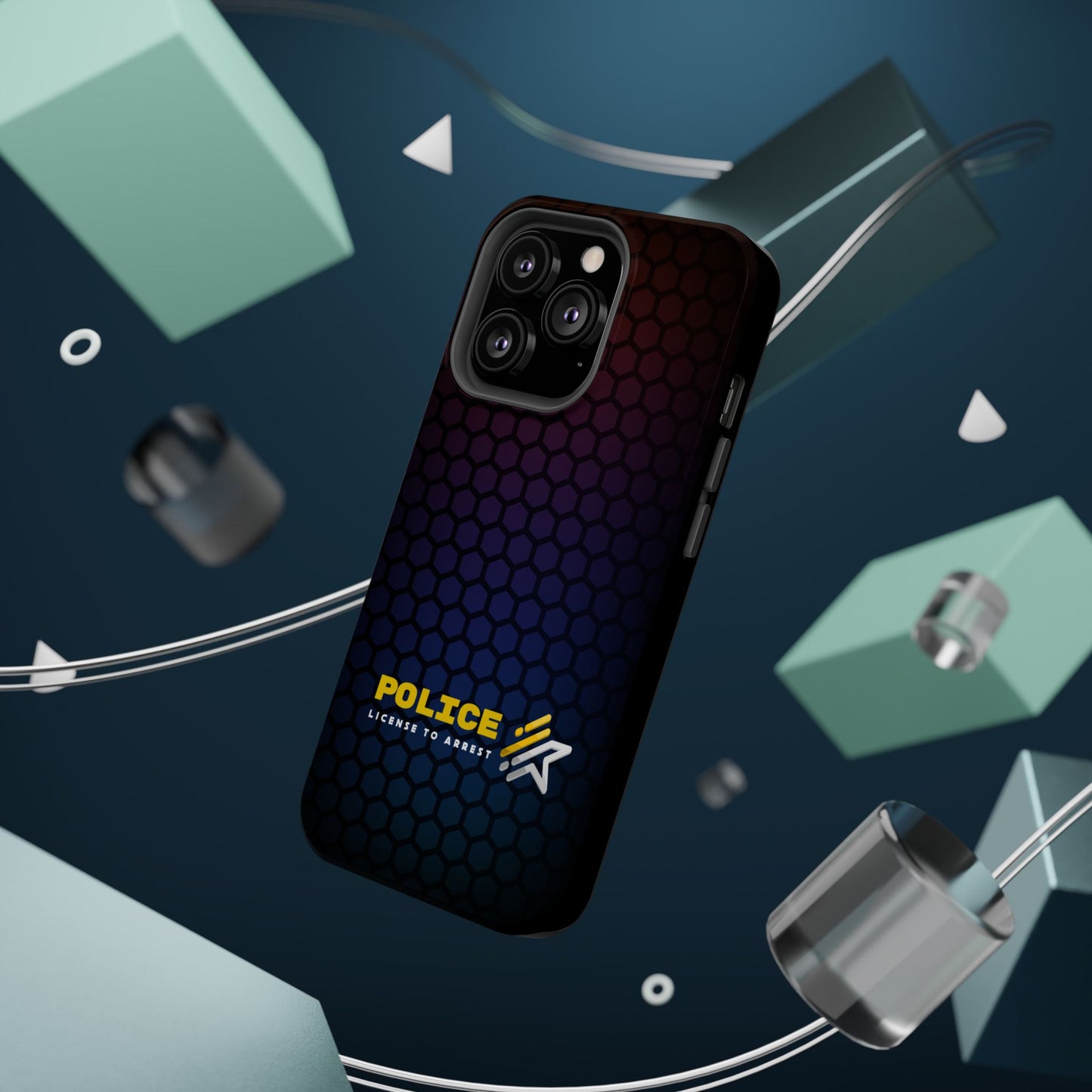 Police Magnetic iPhone Cases, License To Arrest