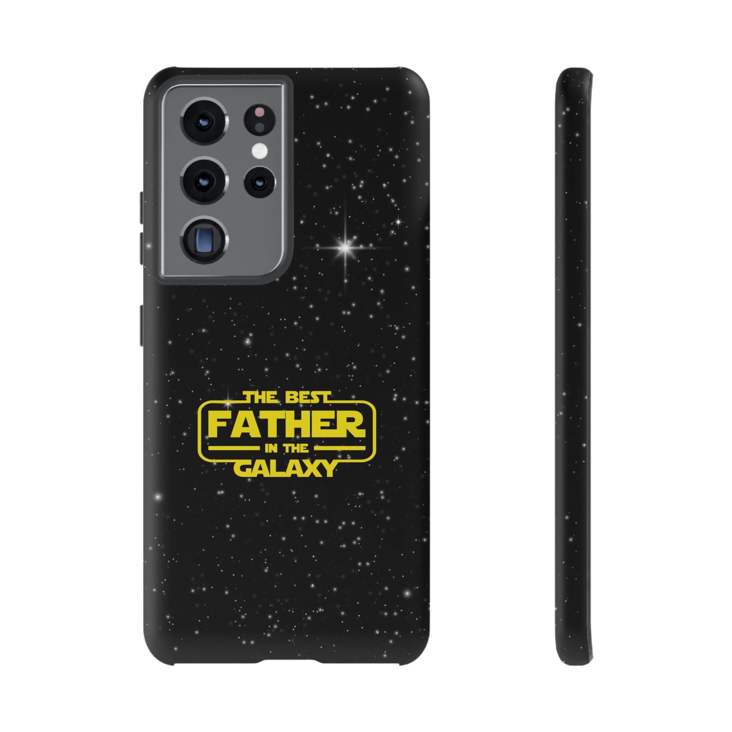 Galaxy-Themed Samsung Tough Case - Perfect Gift for the Best Father