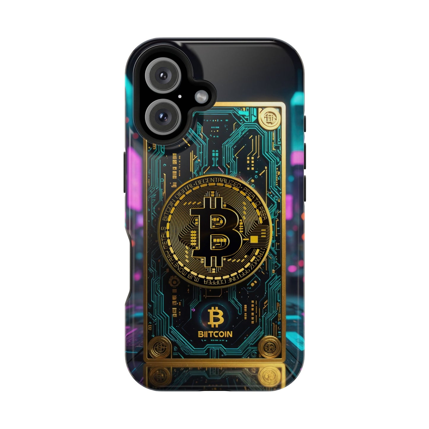 Bitcoin Magnetic Phone Case, Unique Phone Cover