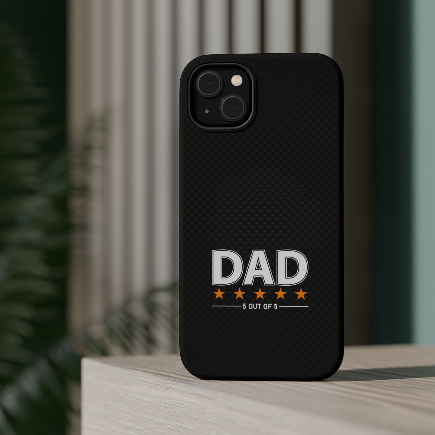 Dad 5 Out of 5 Stars Magnetic Phone Case