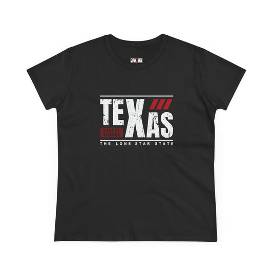 Texas Urban City Women's Midweight Cotton Tee
