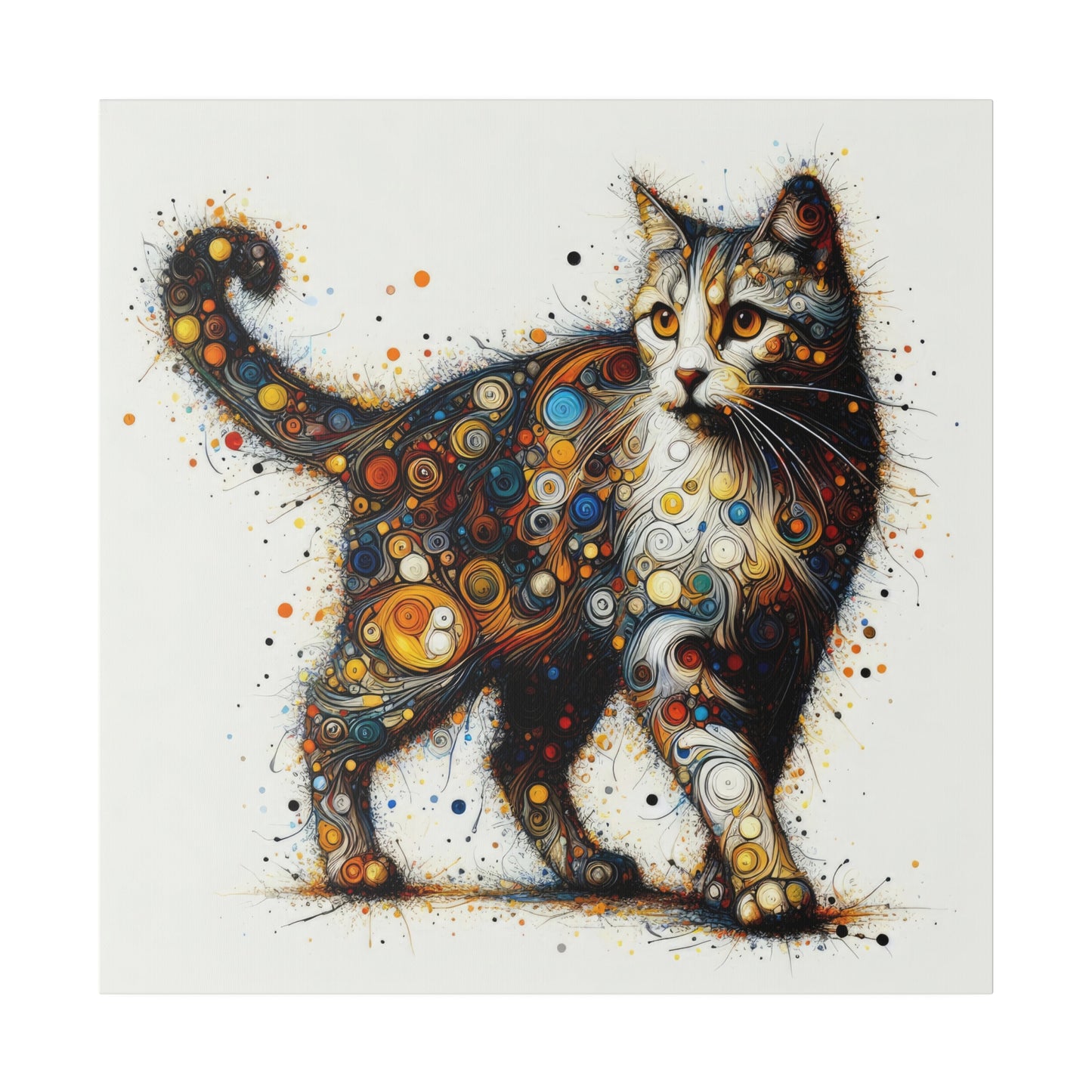 Purrfect Expression Matte Canvas, Stretched, 0.75"