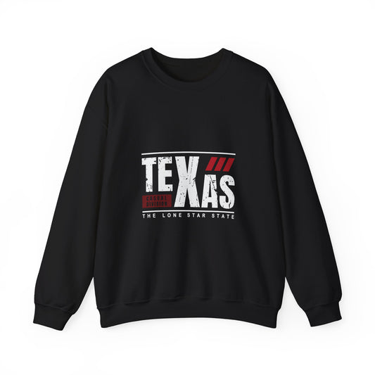 Texas Pride Unisex Heavy Blend™ Crewneck Sweatshirt - The Lone Star State