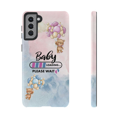 Cute Baby Loading Tough Case - Maternity Phone Cover