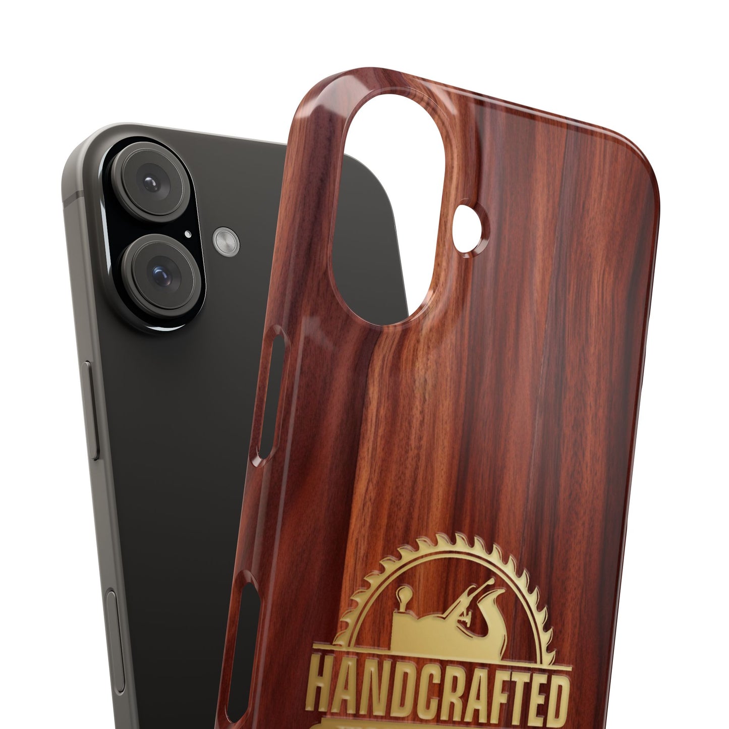 Woodworking Logo Slim Cases, iPhone