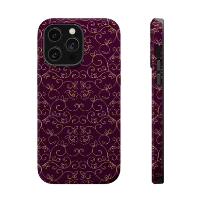 Luxury Serial Magnetic Phone Case, Royal