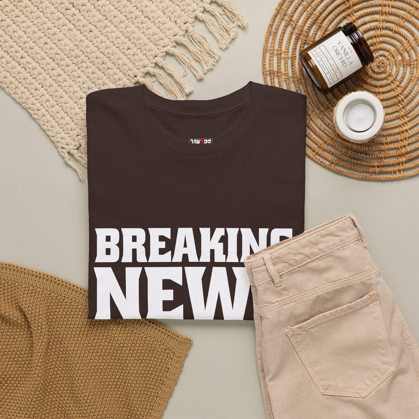 Breaking News Nobody Cares Unisex Cotton T-Shirt