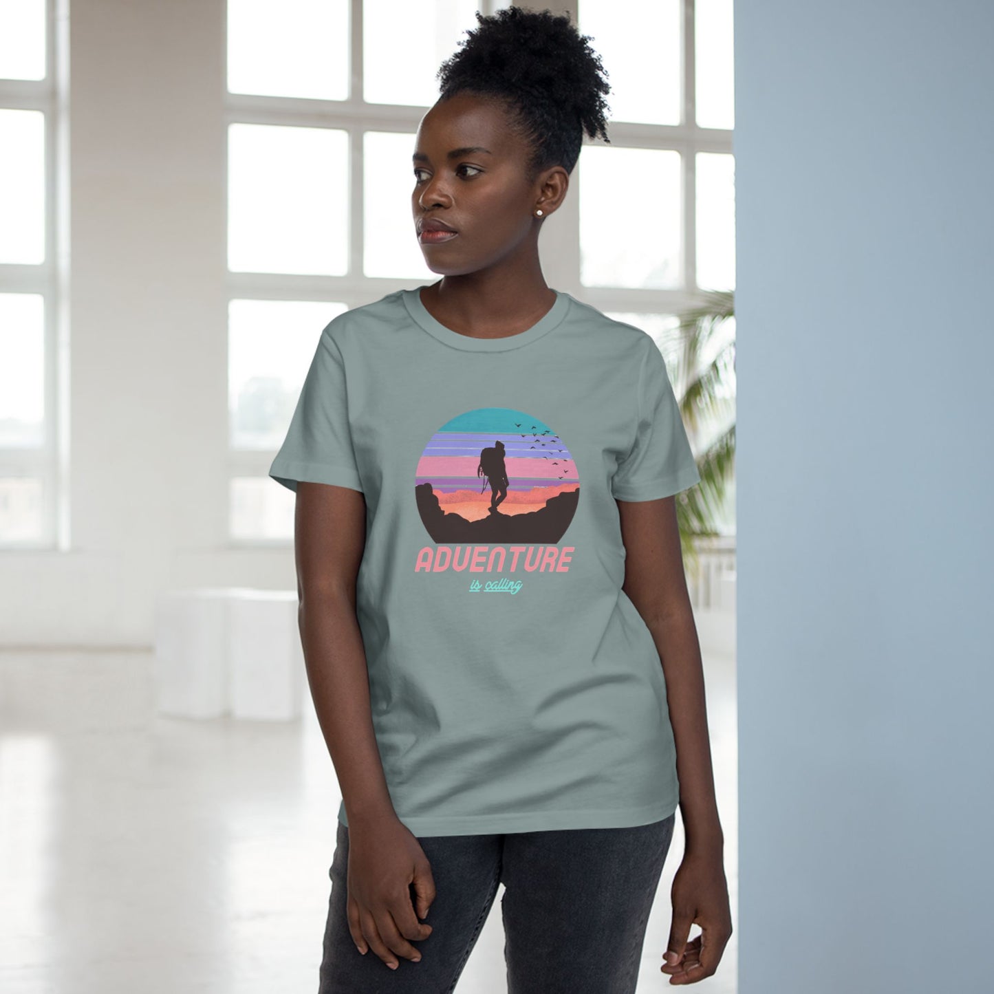 Adventure Is Calling Women’s Maple Tee