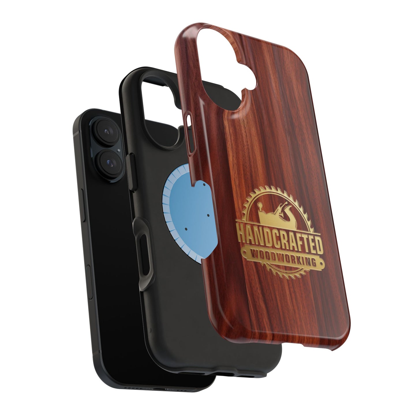 Woodworking Logo Magnetic iPhone Case
