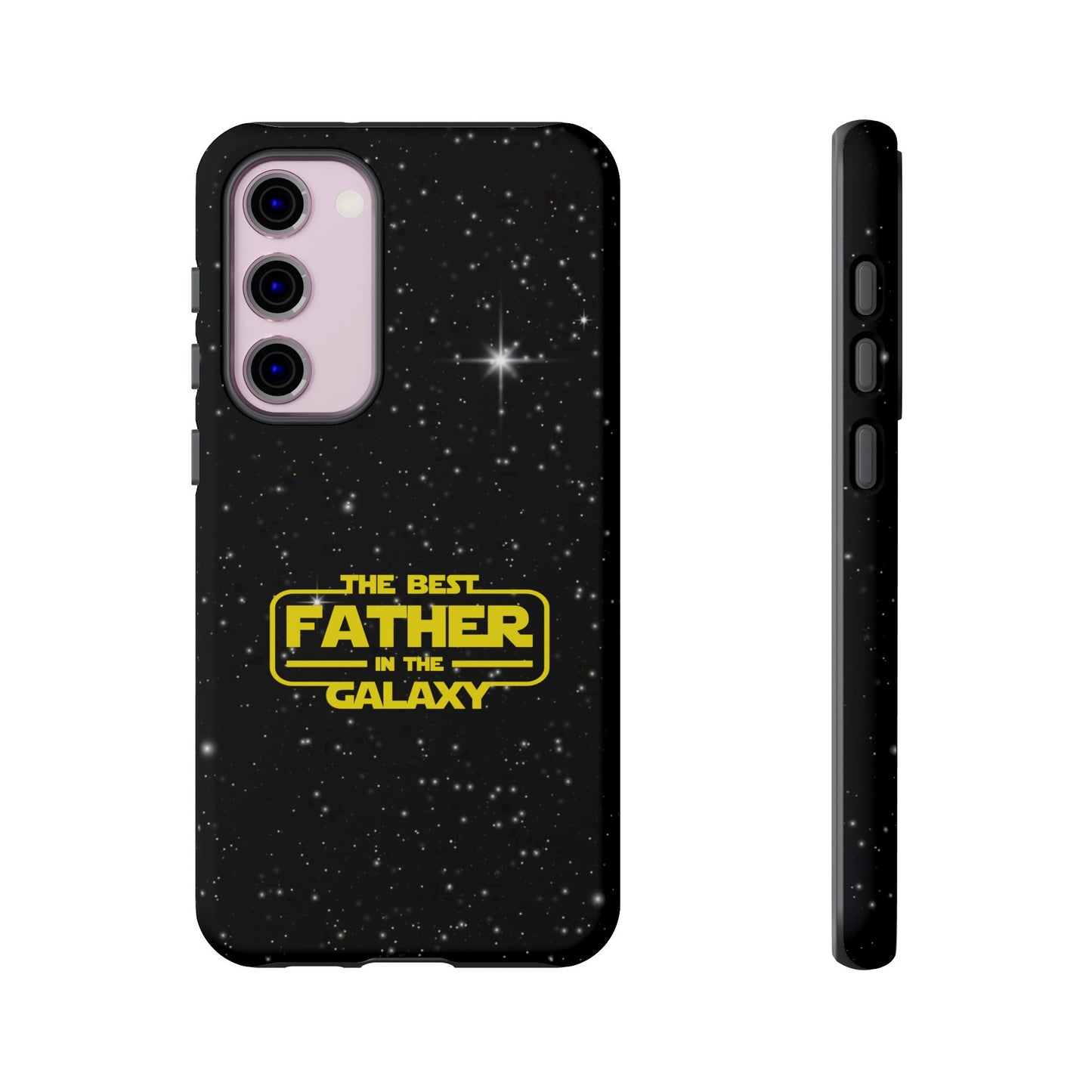 Galaxy-Themed Samsung Tough Case - Perfect Gift for the Best Father
