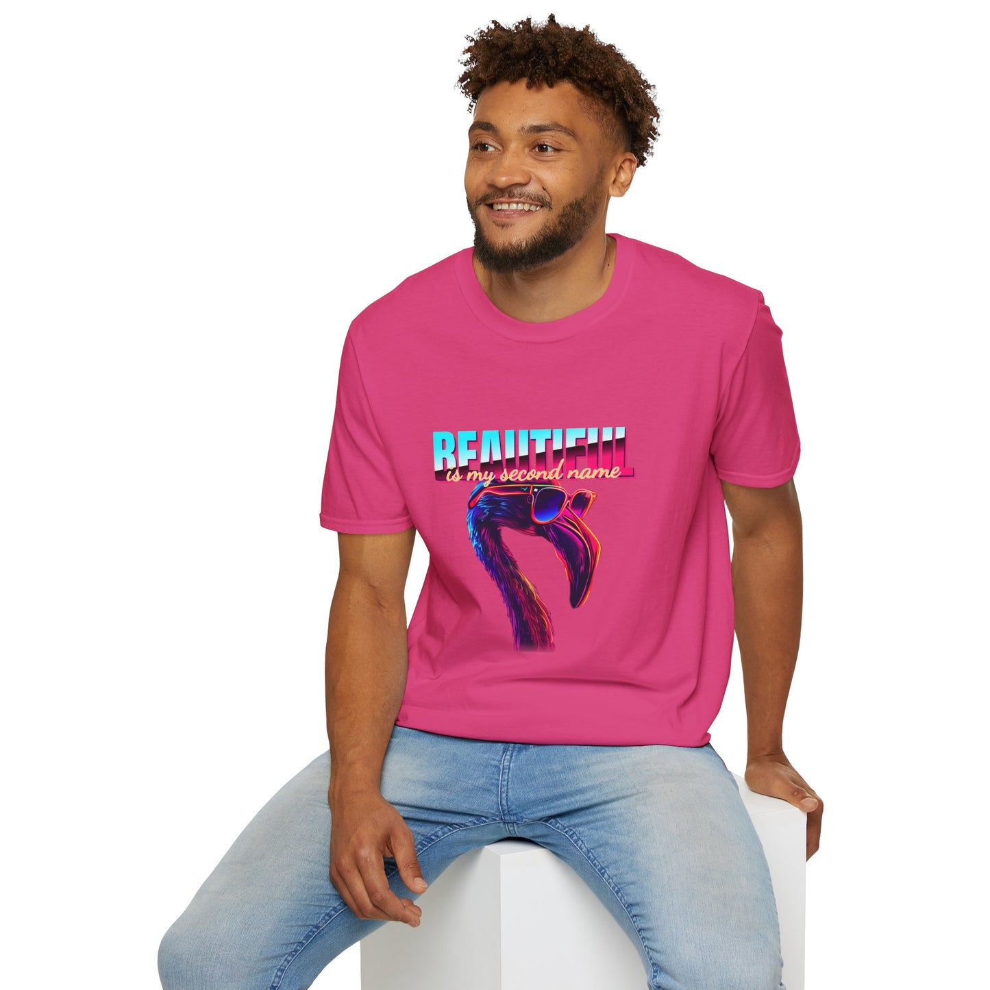 Beautiful Is My Second Name Unisex Softstyle T-Shirt