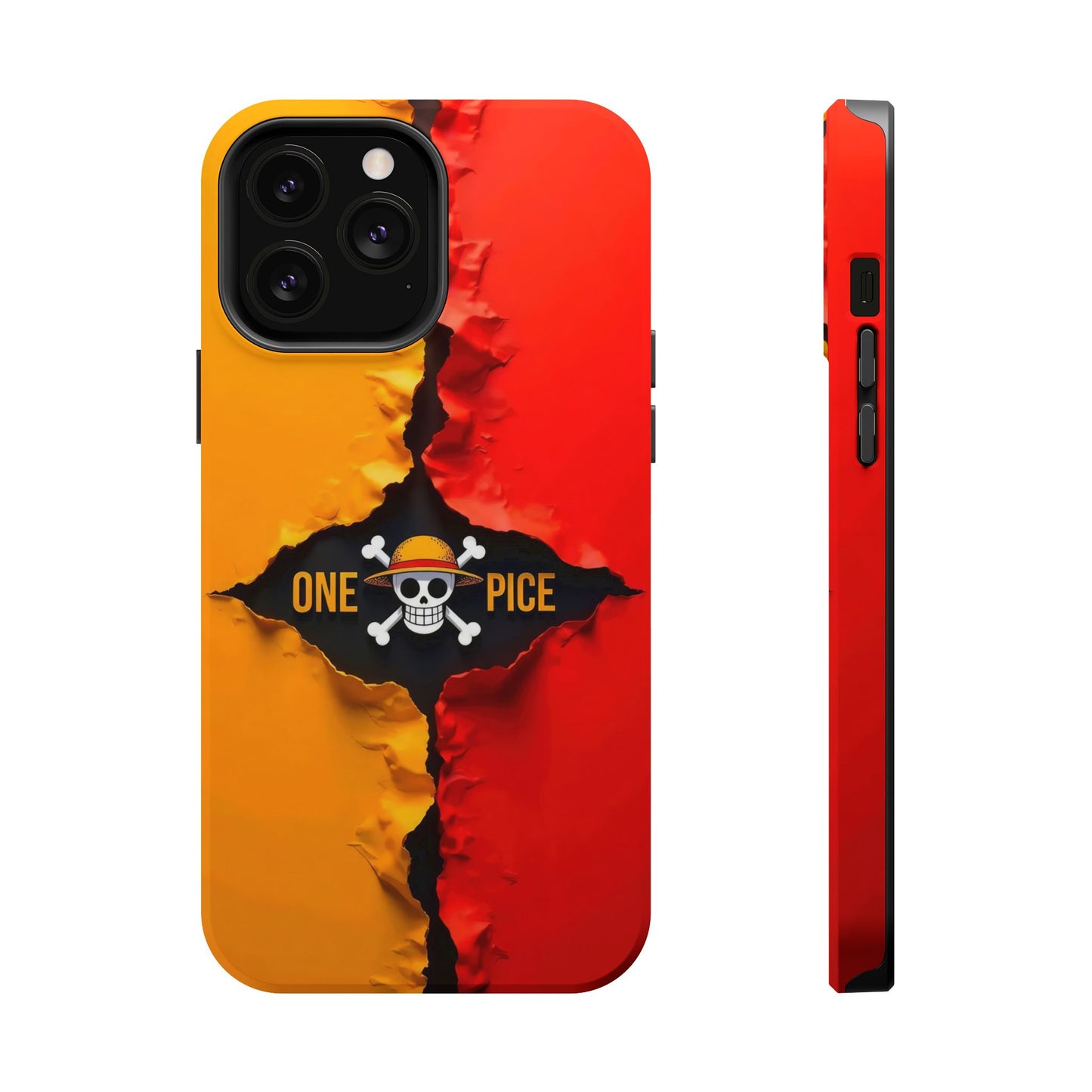 Bold One Piece Magnetic Tough Cases, Anime Phone Cover