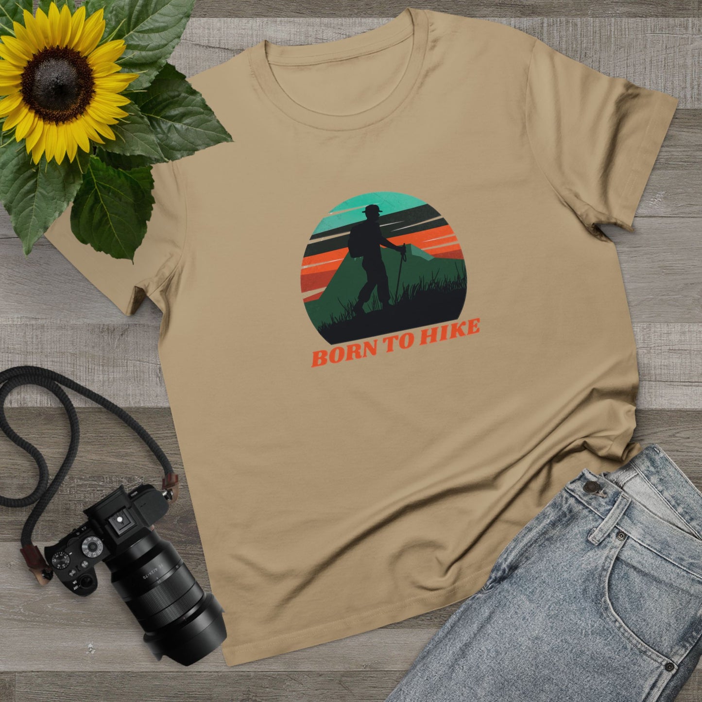 Born To Hike Women’s Maple Tee