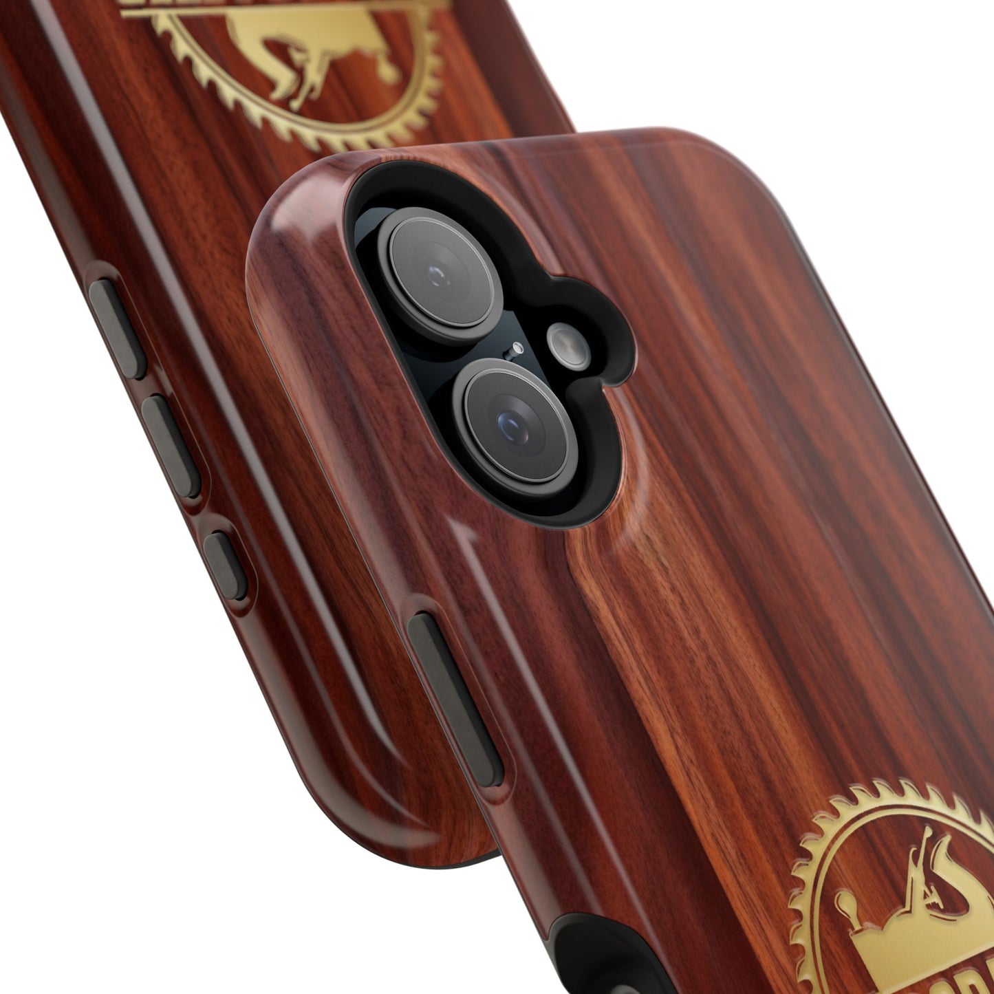 Woodworking Logo Magnetic iPhone Case