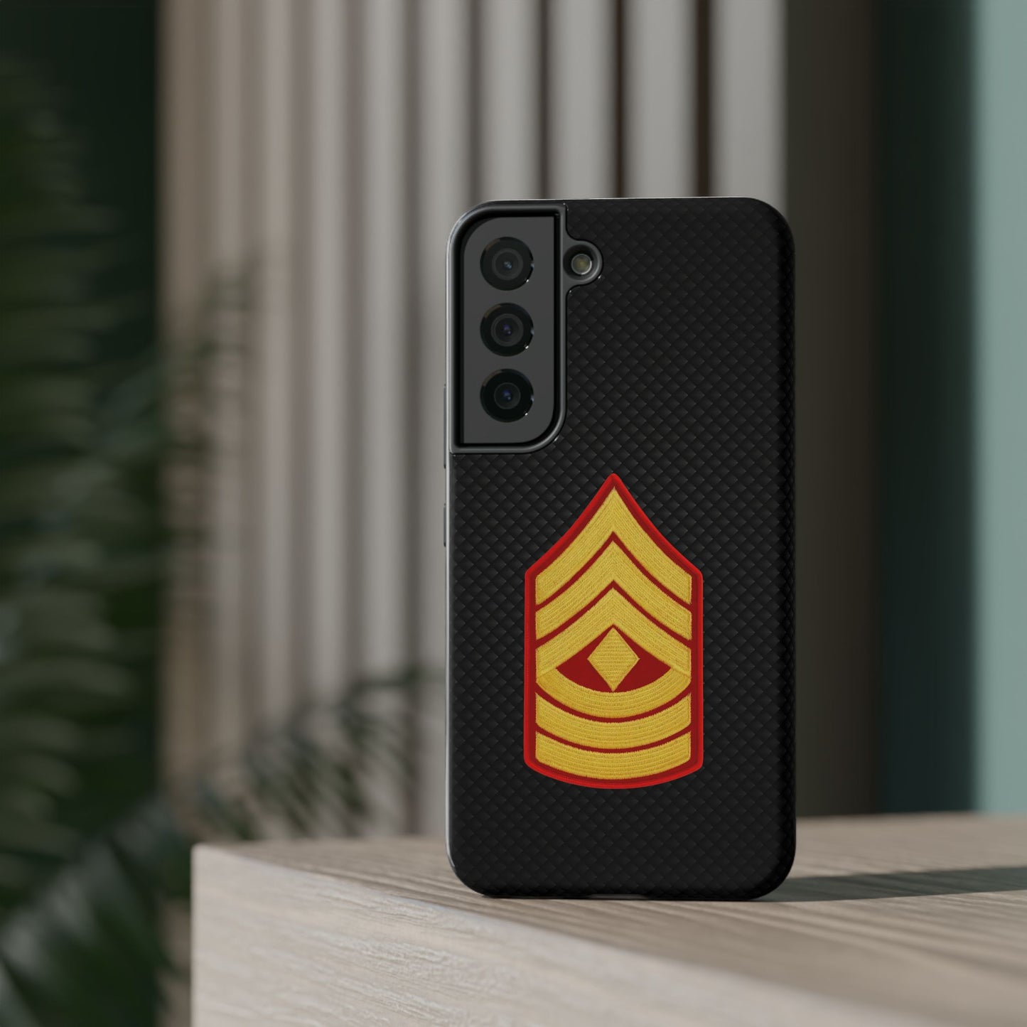 Rank Insignia Impact-Resistant Cases, First Sergeant