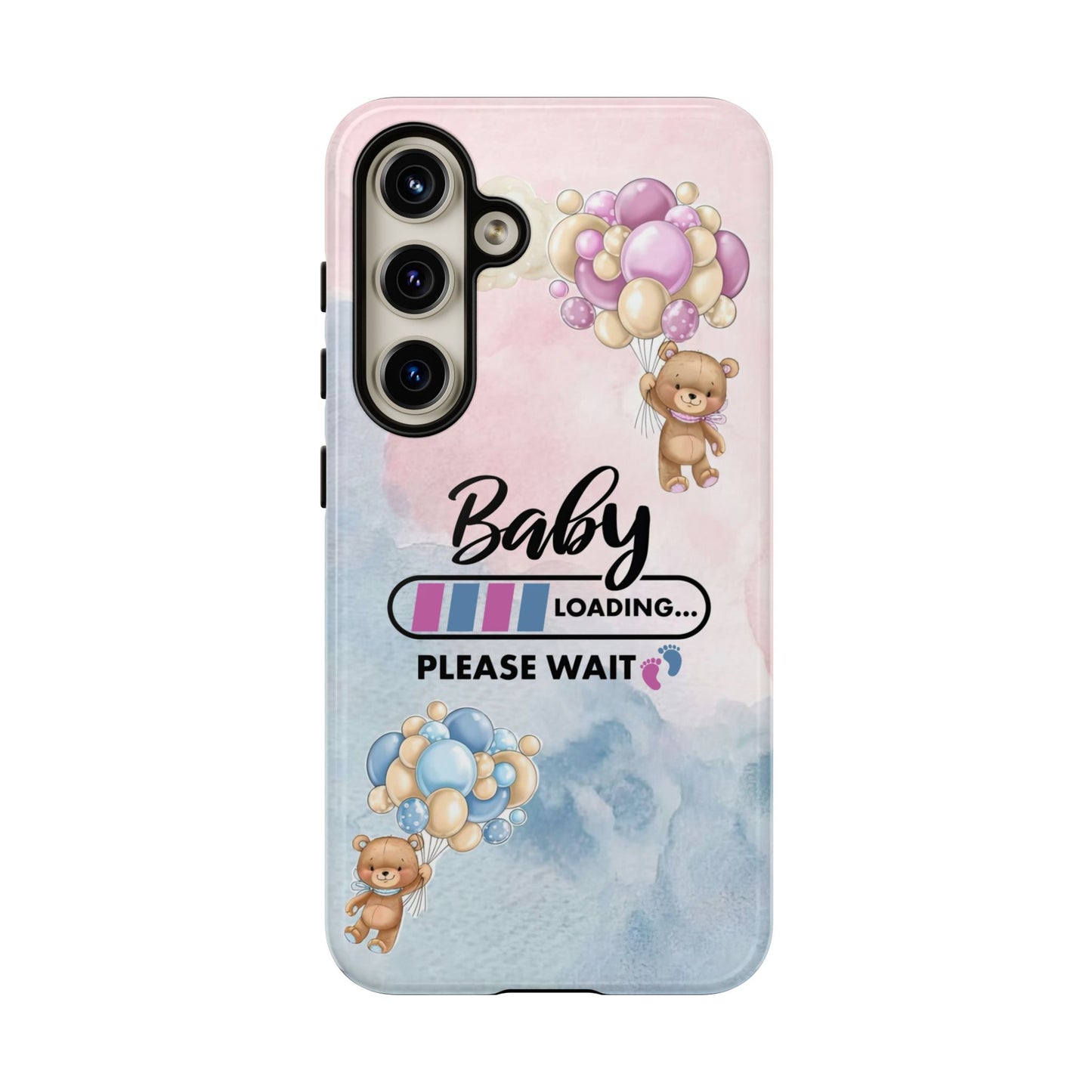Cute Baby Loading Tough Case - Maternity Phone Cover