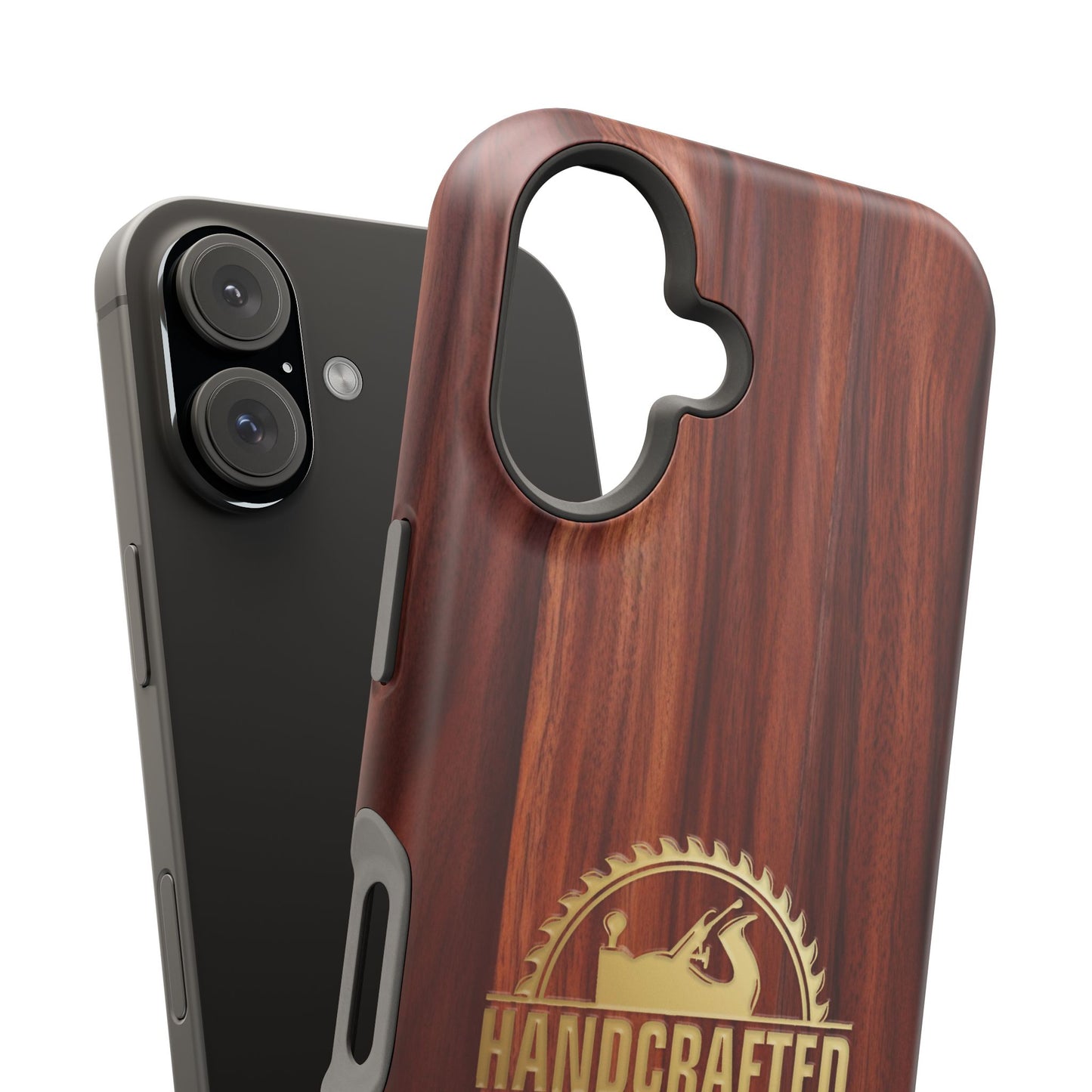 Woodworking Logo Magnetic iPhone Case