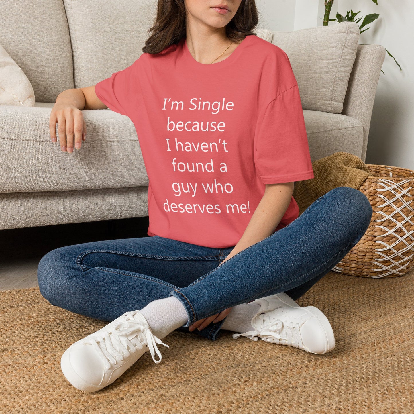 Humorous Dating Shirt, I'm Single