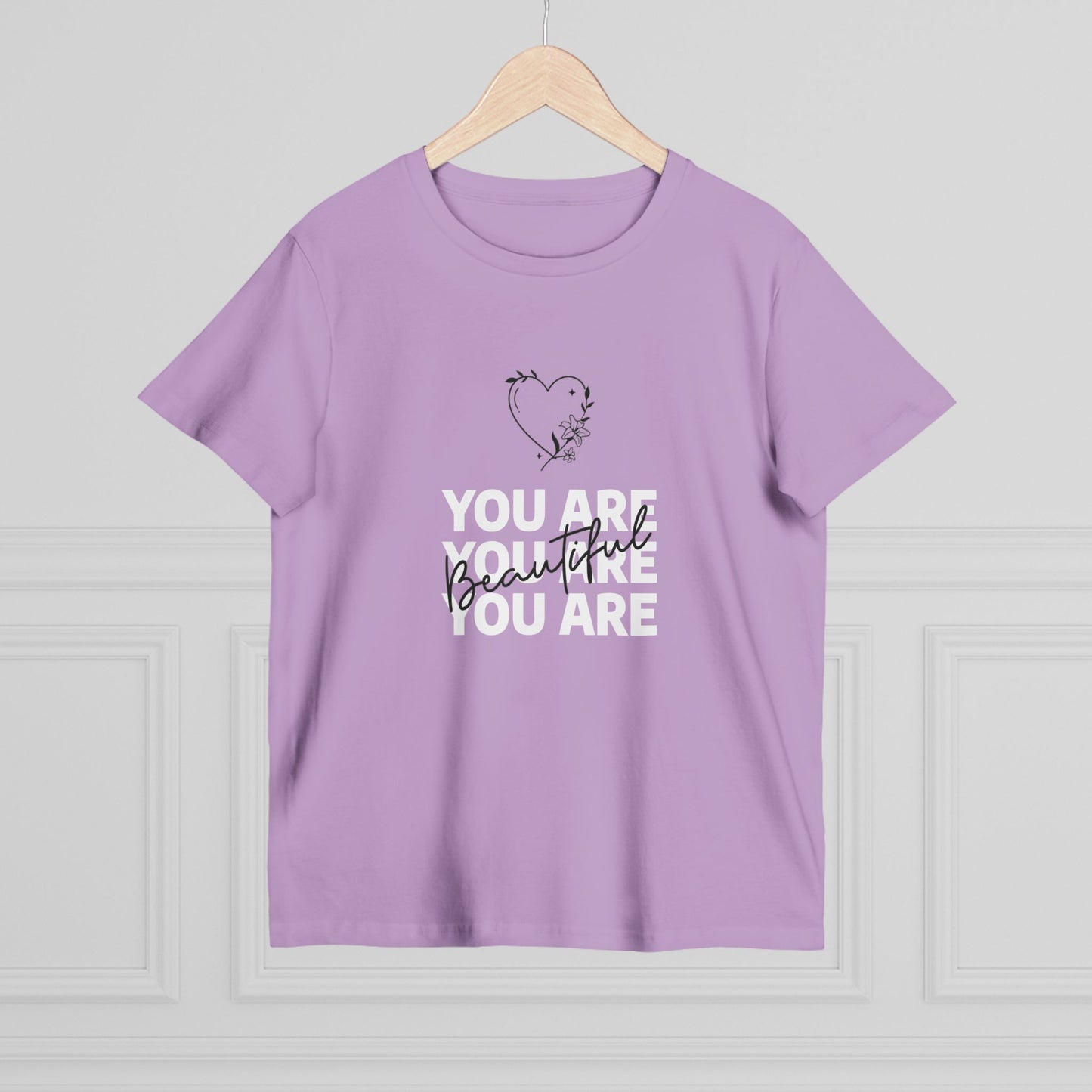 You Are Beautiful Women’s Maple Tee